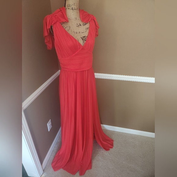 ASOS Formal Occasion Dress Sleeveless Sz 14 - Picture 3 of 6